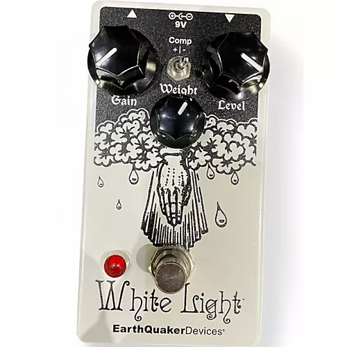 Used EarthQuaker Devices White Light Overdrive Effect Pedal