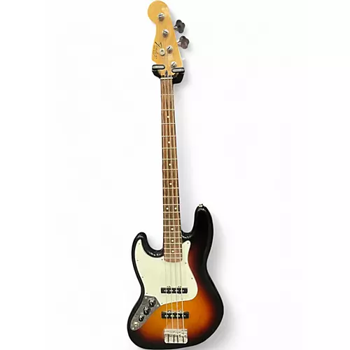 Used Fender Standard Jazz Bass SUNBURST Electric Bass Guitar SUNBURST
