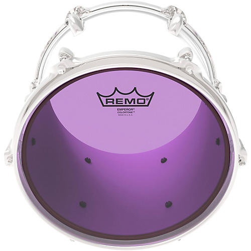 Remo Emperor Colortone Purple Drum Head 14 in.