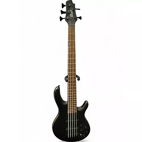 Used Cort b5 element Trans Black Electric Bass Guitar Trans Black