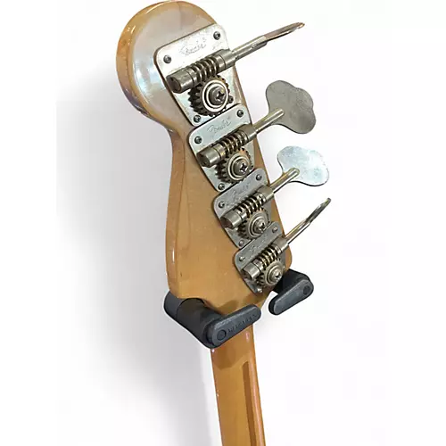 Vintage 1975 Fender precision bass black Electric Bass Guitar black