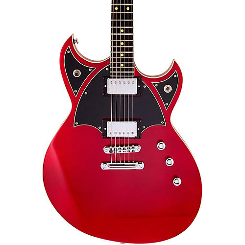 Reverend Reeves Gabrels Spacehawk HT Semi-Hollow Electric Guitar Metallic Red