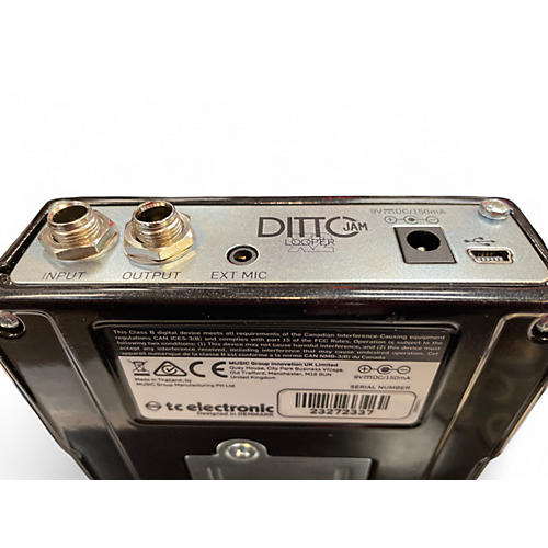 Used TC Electronic Ditto X2 Looper Pedal