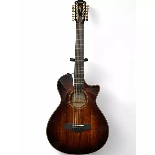 Used Taylor K62CE 2 Color Sunburst 12 String Acoustic Electric Guitar 2 Color Sunburst