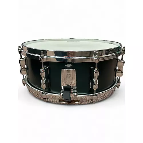 Used TAMA 6X14 Superstar Snare Green Drum Green 13