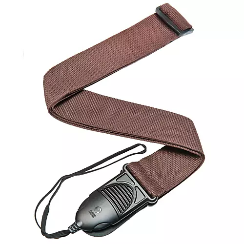 D'Addario Acoustic Quick Release Strap Brown 2 in.