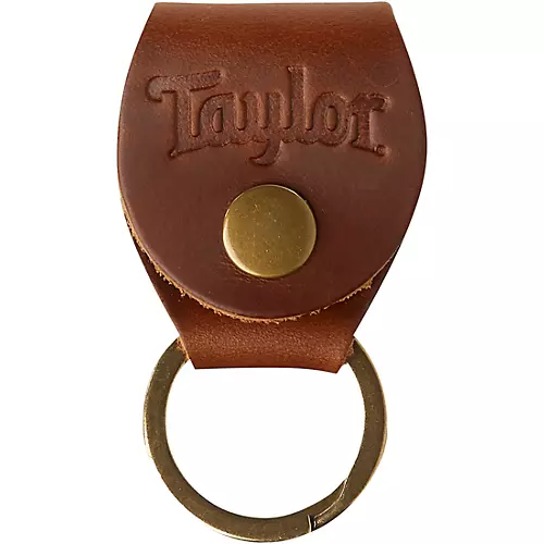 Taylor Key Ring with Pick Holder Black