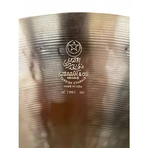 Used Zildjian 16in K Medium Dark Thin Crash Cymbal 36