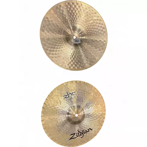 Used Zildjian 14in ZHT Mastersound Hi Hat Pair Cymbal 33