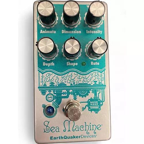 Used EarthQuaker Devices Sea Machine Super Chorus Effect Pedal