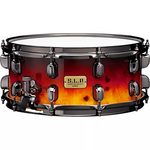 TAMA S.L.P. G-Kapur Snare Drum 14 x 6 in. Amber Sunset Fade