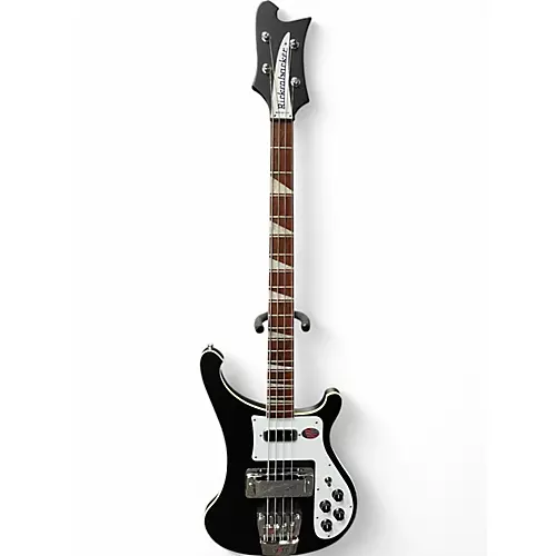Used 2021 Rickenbacker 4003 Matte Black Electric Bass Guitar Matte Black