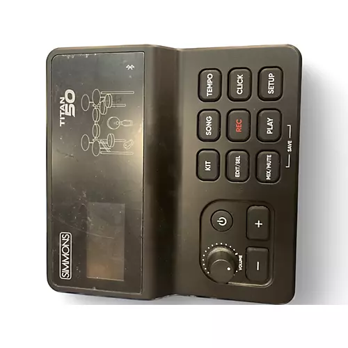 Used Simmons TITAN 50 WITH EXPANSION Electric Drum Set