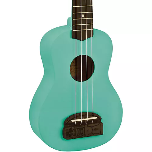 Kohala Tiki Soprano Ukulele Sea Foam Green