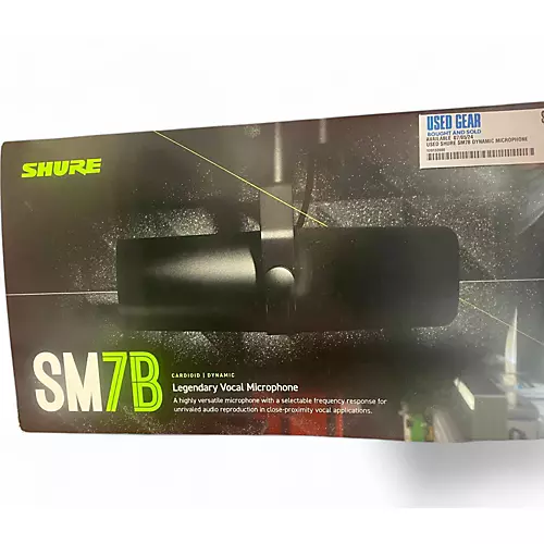 Used Shure SM7B Dynamic Microphone