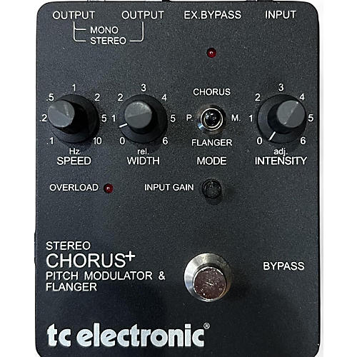 Used TC Electronic SCF Chorus Flanger Effect Pedal