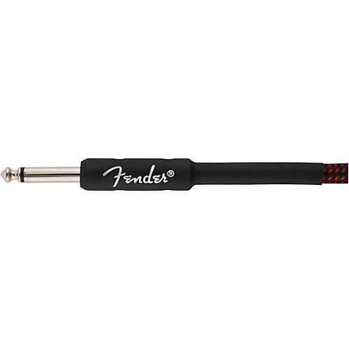 Fender Professional Series Straight to Straight Instrument Cable 10 ft. Red Tweed