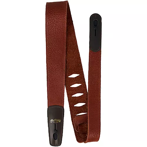 Martin Buffalo Leather Lock-It Guitar Strap Tan 2.5 in.