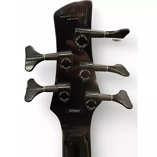 Used 1993 Ibanez SR855 ROYAL BLACK Electric Bass Guitar ROYAL BLACK