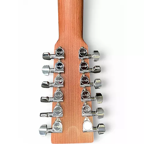 Used Martin DX2E Natural 12 String Acoustic Electric Guitar Natural