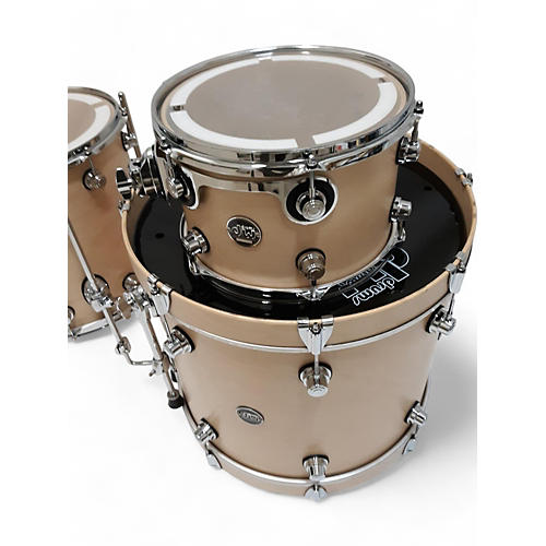 Used DW 3 piece Performance Series Natural Drum Kit Natural