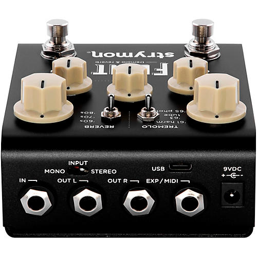 Strymon Flint V2 Tremolo & Reverb Effects Pedal Black