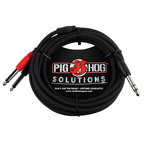Pig Hog Solutions TRS(M) to Dual 1/4