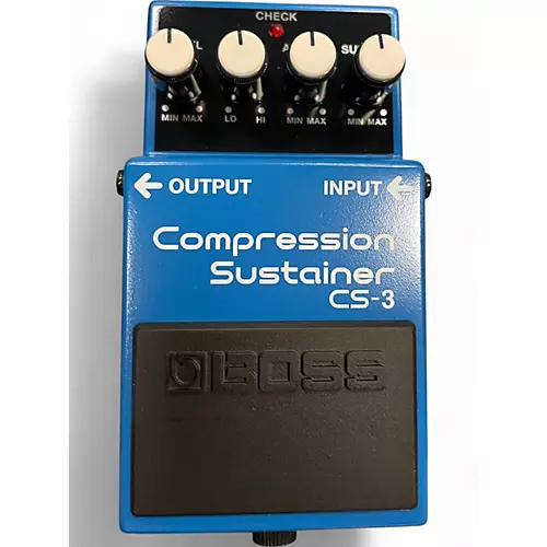 Used BOSS CS3 Compressor Sustainer Effect Pedal