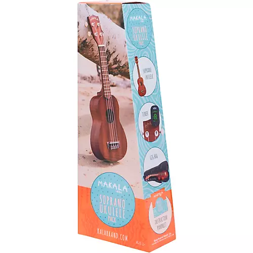 Kala Makala Classic Soprano Ukulele Pack
