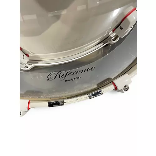 Used Pearl 3 Piece Reference Series White on White Drum Kit White on White