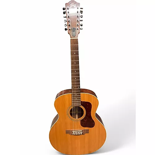 Used Guild F212XL Natural 12 String Acoustic Guitar Natural