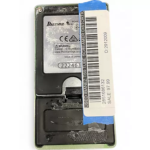 Used Ibanez TS9 Tube Screamer Distortion Effect Pedal