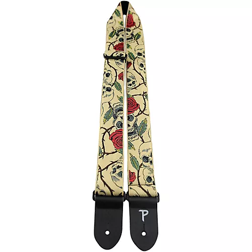 Perri's Jacquard Guitar Strap Vintage Floral 2 in.
