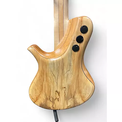 Used Marleaux MBASS BIGHOLLOW Natural Electric Bass Guitar Natural