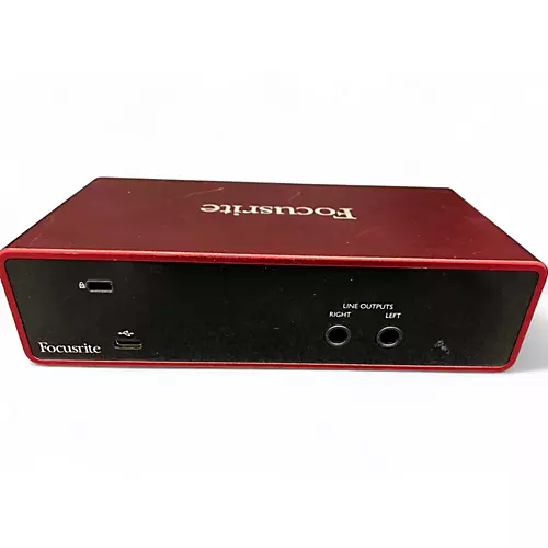 Used Focusrite Scarlett 2i2 Gen 3 Audio Interface
