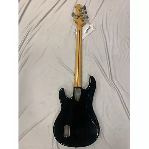 Vintage 1980s Ernie Ball Music Man SABRE Black Electric Bass Guitar Black