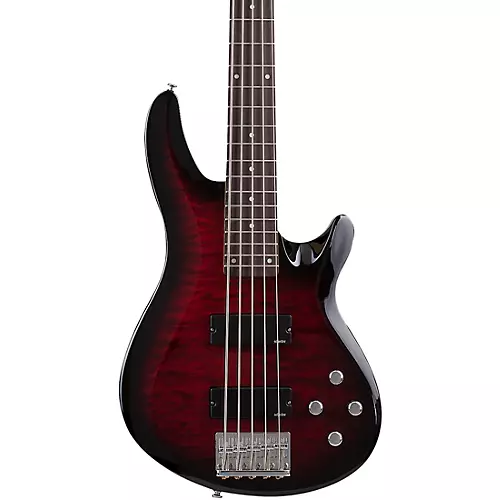 Schecter Guitar Research C-5 Plus Electric Bass See-Thru Cherry Burst