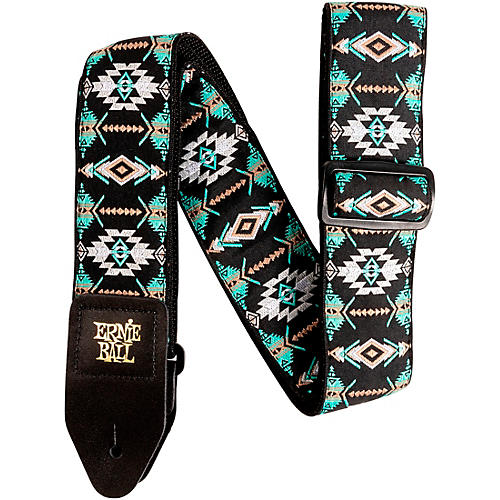 Ernie Ball Jacquard Guitar Strap Southwestern Turquoise