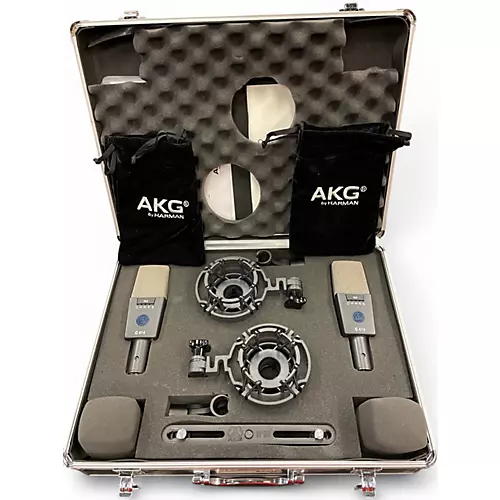 Used AKG C414XLS/ST Stereo Set Condenser Microphone