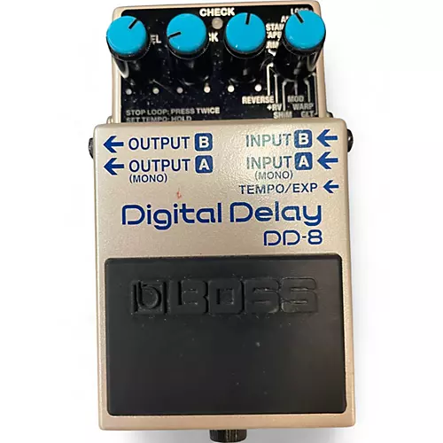 Used BOSS DIGITAL DELAY DD8 Effect Pedal