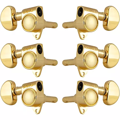 Grover Locking Rotomatics 106 Series Tuning Machines Chrome