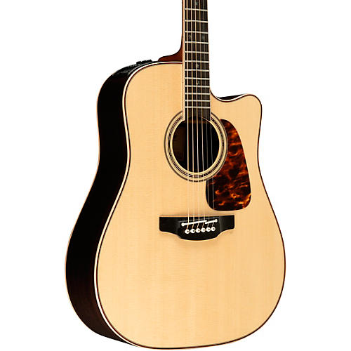 Takamine P7DC Pro Series Dreadnought Cutaway Acoustic-Electric Guitar Natural