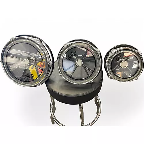 Used Remo 6in Rototoms Chrome Roto Toms Chrome 22