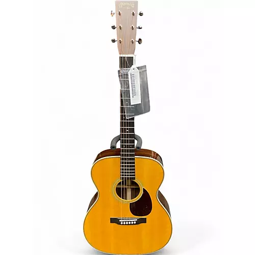 Used Martin OM28 Natural Acoustic Guitar Natural