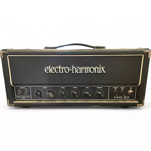 Used Electro-Harmonix MIG 50 Tube Guitar Amp Head
