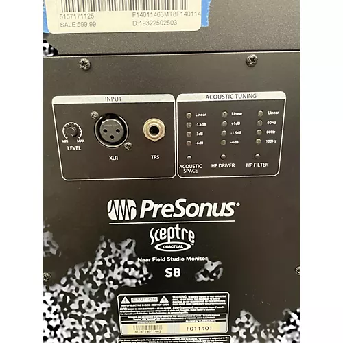 Used PreSonus Sceptre S8 (Pair) Powered Monitor