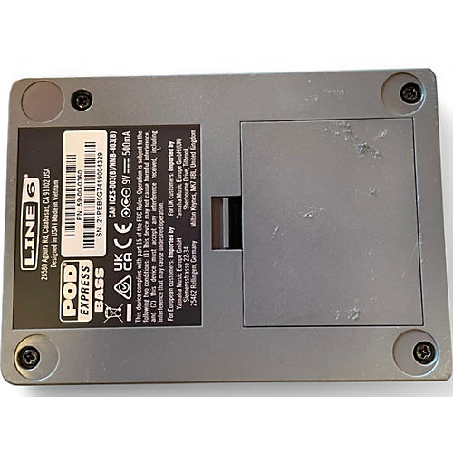 Used Line 6 POD EXPERSS BASS Bass Effect Pedal