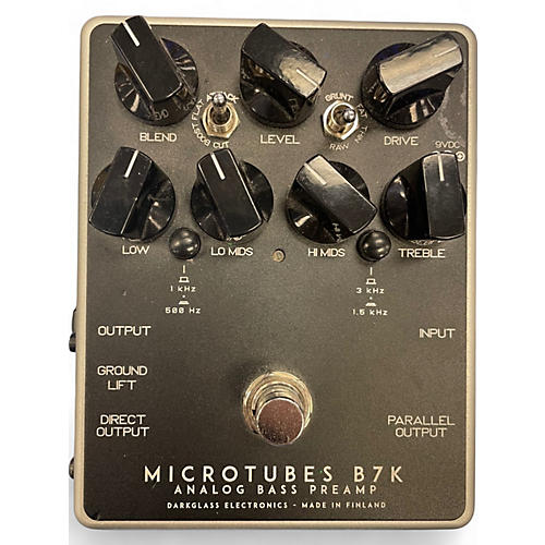 Used Darkglass MICROTUBES B7K V2 Bass Effect Pedal