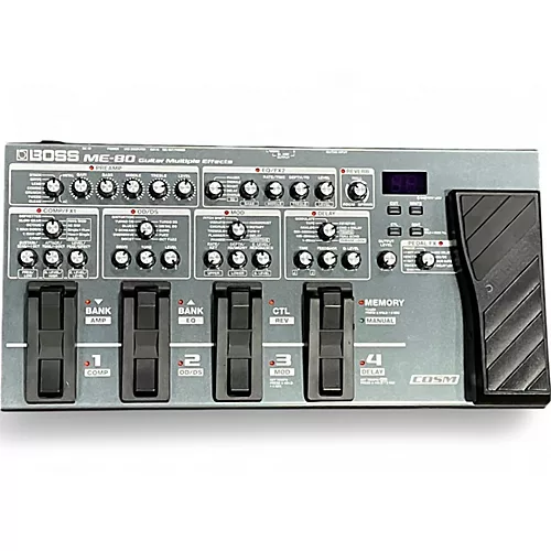 Used BOSS ME80 Guitar Multi Effect Processor