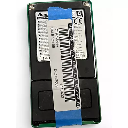 Used Ibanez TS9DX Turbo Tube Screamer Effect Pedal